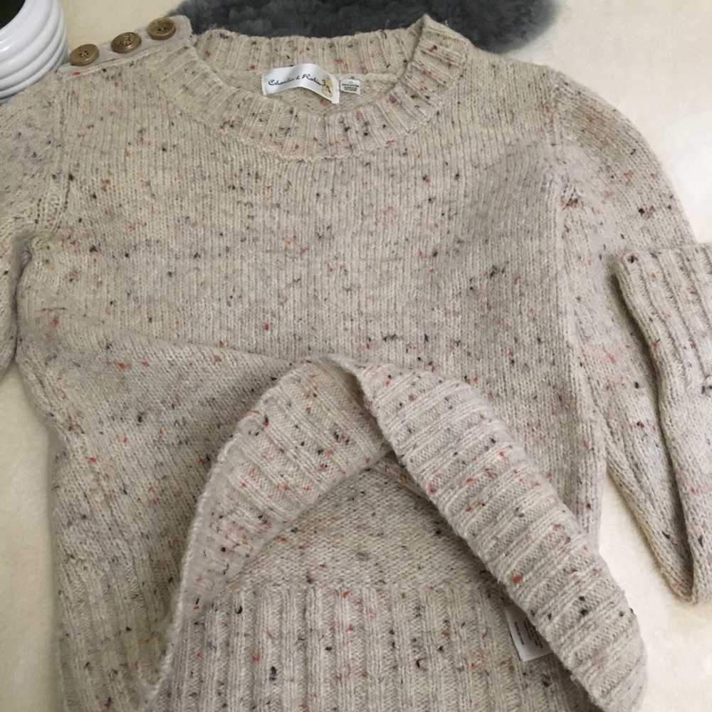 Charlie And Robin Button Berm Speckle Sweater - image 7